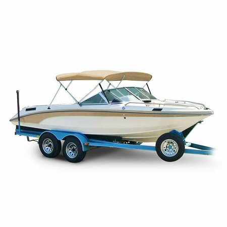 EEVELLE Summerset Premium Bimini Top Kit w/ Hardware and Frame - Height 46in SS-463B90-KHA